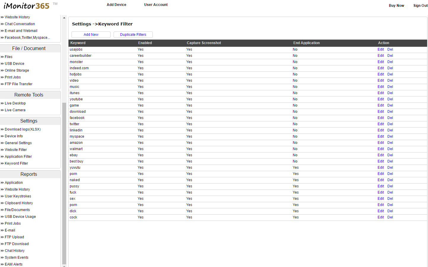 Cloud Based Computer Monitoring Software for Home,Small and Mediumsized Enterprises iMonitor 365