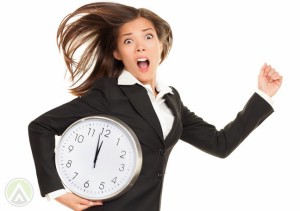 female-call-center-representative-late-for-work-open-access-bpo