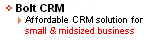 Bolt CRM-customer relationship management software
