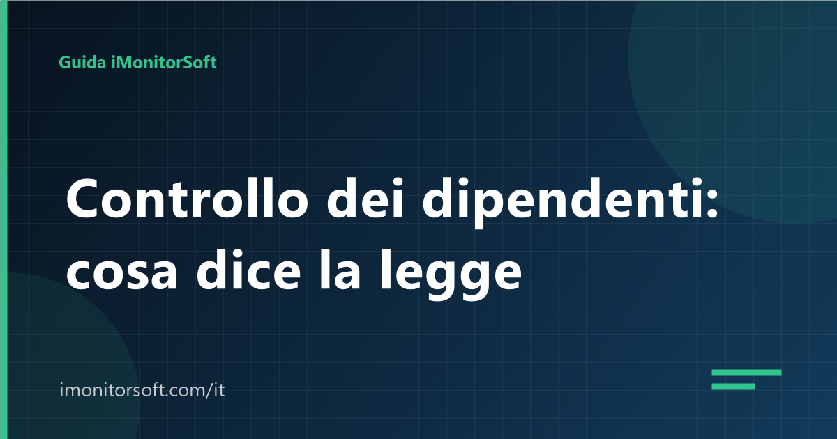 Controllo dei dipendenti